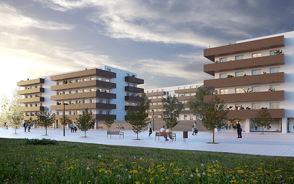 Residential building in Burgos